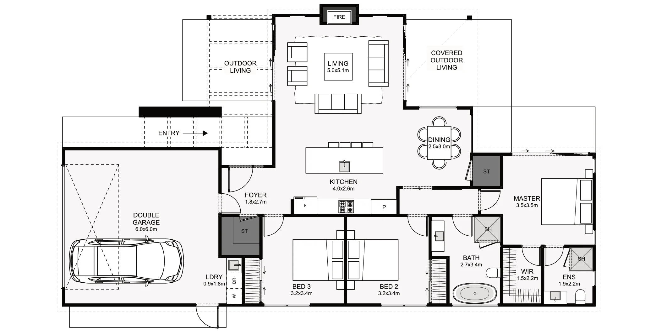 Devon floor plan