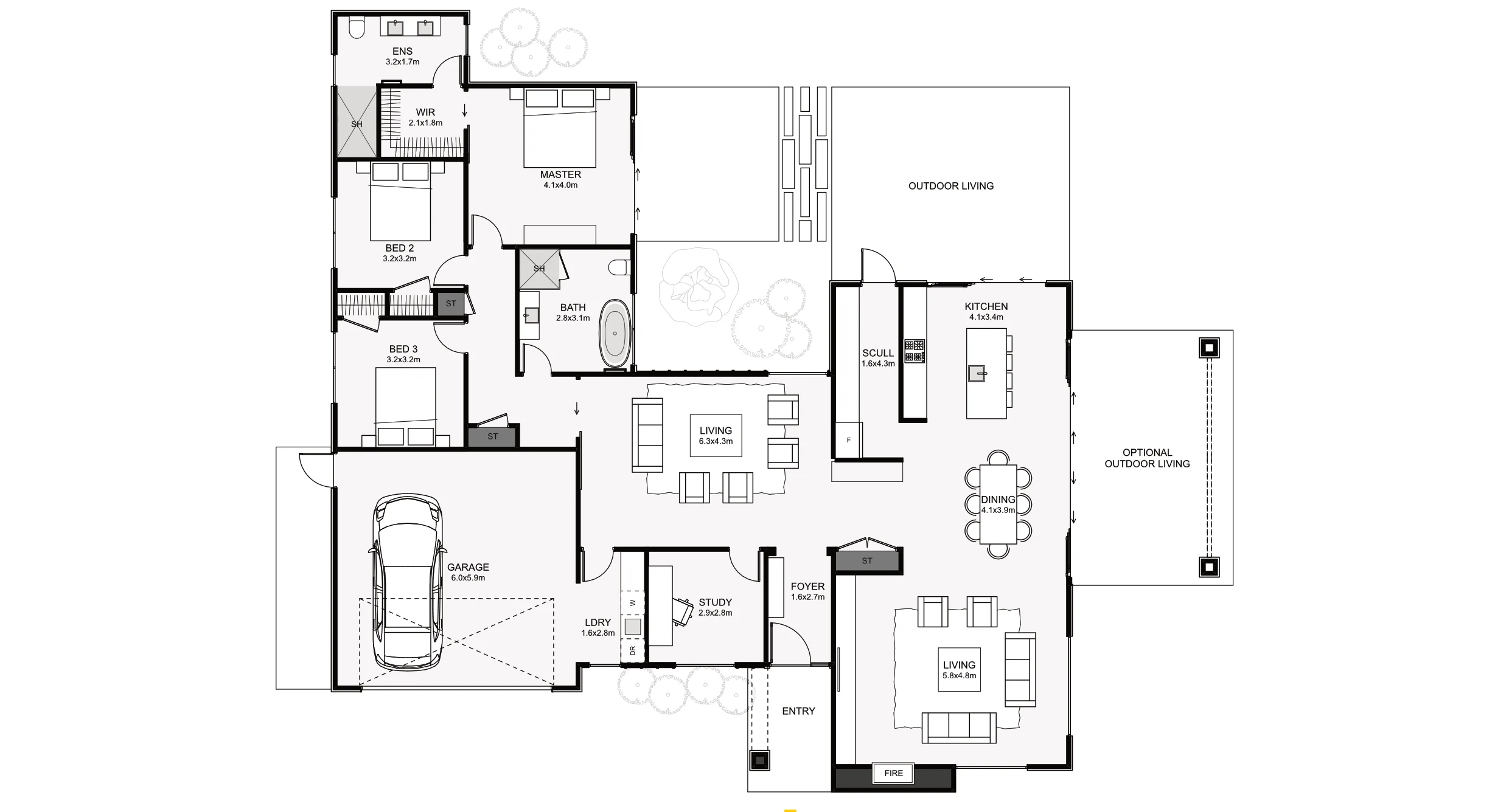 Summit floor plan