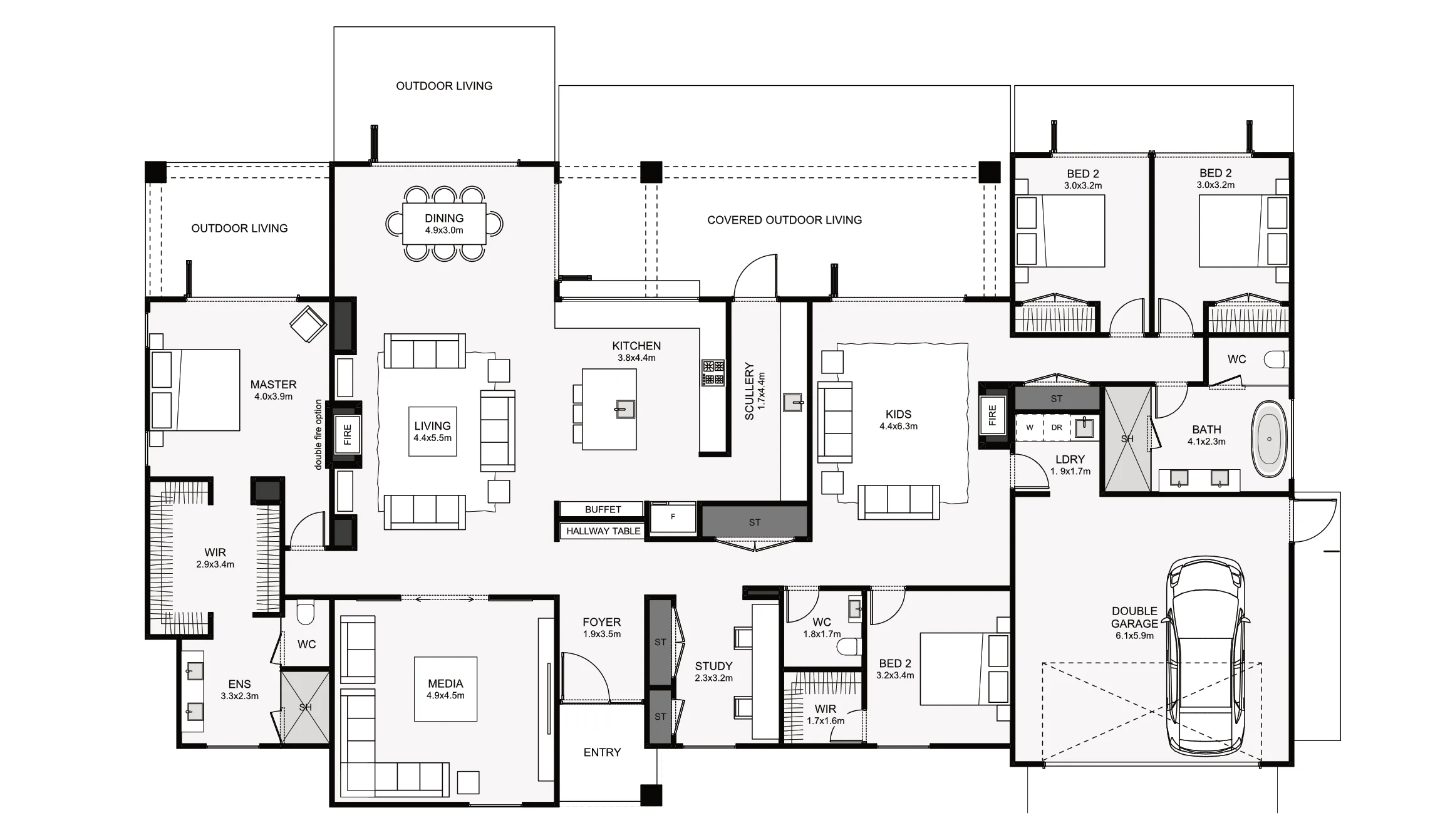 Ellington floor plan