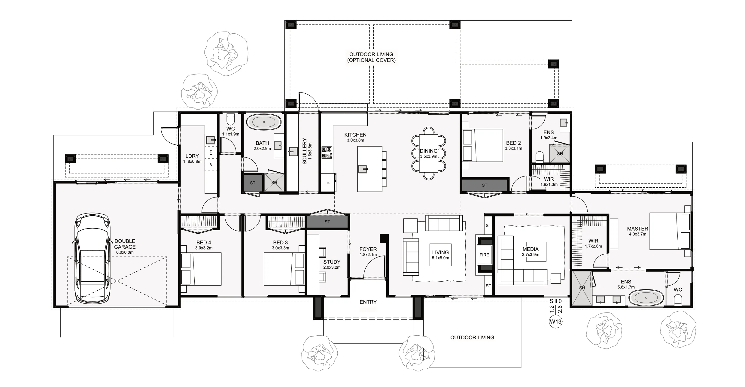 Hawthorne floor plan